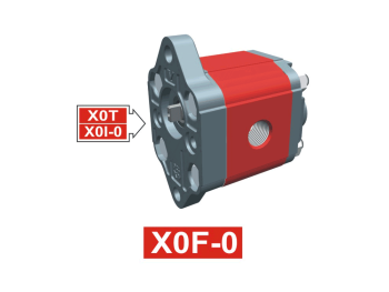 XF001 – STANDARD FINAL PUMP ø22 FEMALE FLANGE
