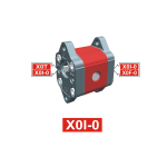 XI001 – STANDARD INTERMEDIATE PUMP ø22 FEMALE FLANGE