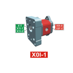 XI003 – INTERMEDIATE PUMP ø25.4 FEMALE FLANGE