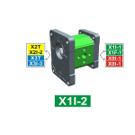 XI103 – INTERMEDIATE PUMP ø36.5 FEMALE FLANGE