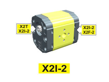 XI202 – SHAPED INTERMEDIATE PUMP ø36.5 FEMALE FLANGE