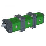 9M168 – MULTIPLE PUMP ø50.8 ‘SAE AA’ FLANGE