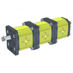 9M201 – STANDARD MULTIPLE PUMP ø36.5 FLANGE