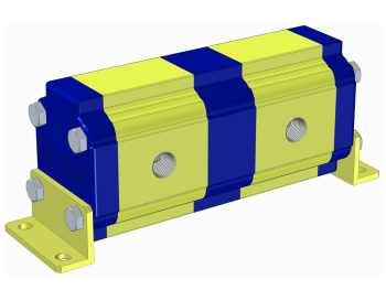 RV-2D – FLOW DIVIDER WITHOUT VALVES