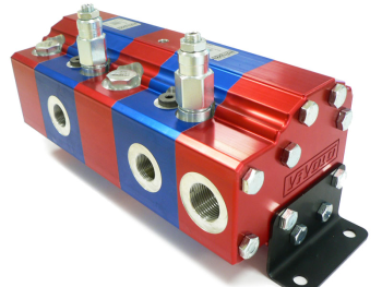 XV-3V - FLOW DIVIDER WITH SINGLE PHASE CORRECTION AND AN ANTI-CAVITATION