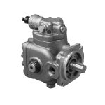 RV1P Variable displacement vane pumps with hydraulic operated pressure compensator