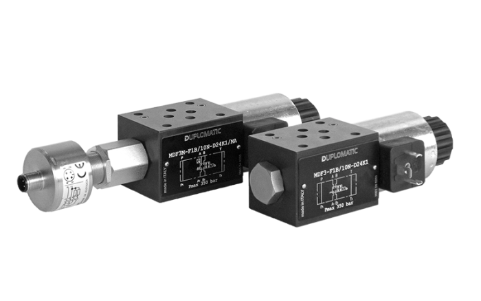 M*F3(M) Shut-off valves solenoid or hydraulically actuated, with or without position monitoring - Görsel 1
