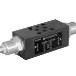 QTM2 Throttle valve with free flow in one direction