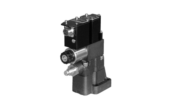 PRE*G* Proportional pressure relief valves, pilot operated, with on-board electronics for open loop - Görsel 1