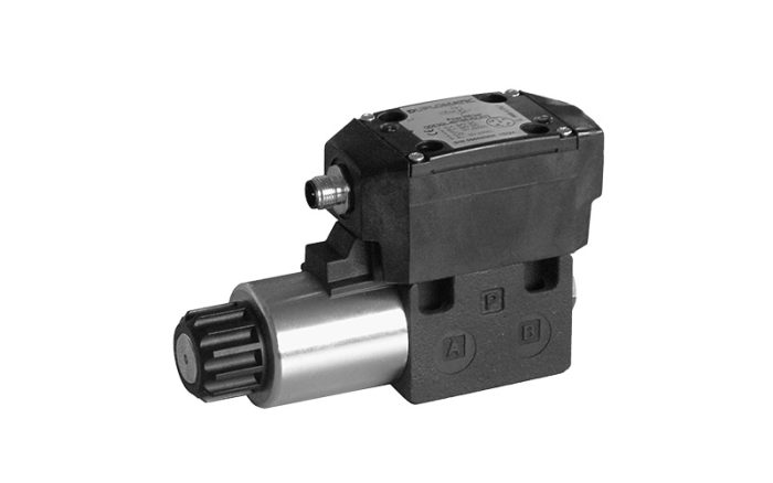 QDE3GL Proportional flow control valves, compensated, with on-board electronics - Görsel 1