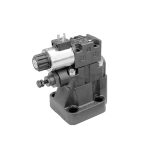 RQM*-P Solenoid operated pressure relief valves with unloading and pressure selection