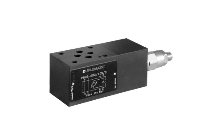 PBM3 Backpressure valve - Görsel 1