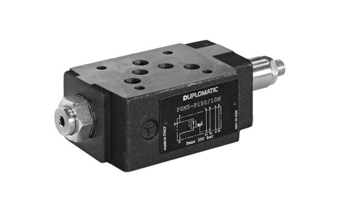 PZM5 Pilot operated pressure reducing valve - Görsel 1